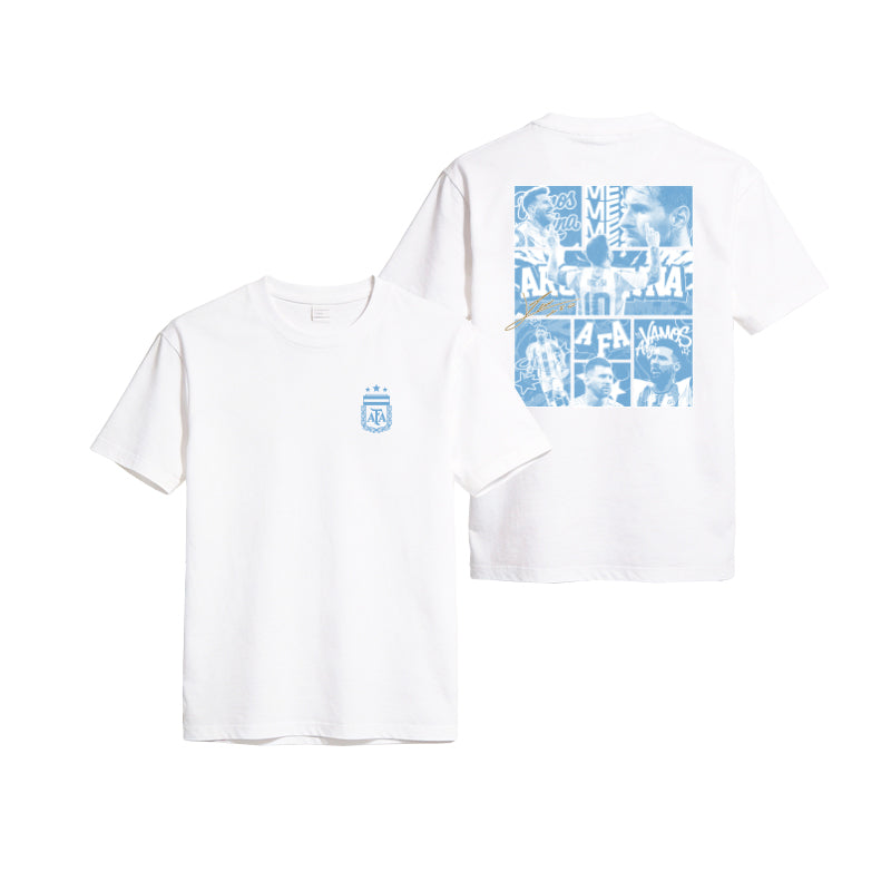 Argentina AFA Photo Collage Tee — White