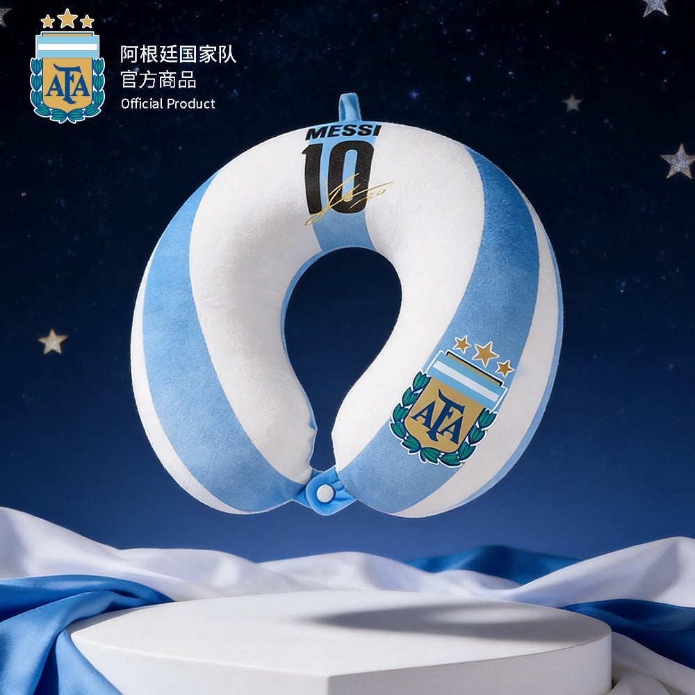 Argentina AFA Messi #10 Neck Pillow S1