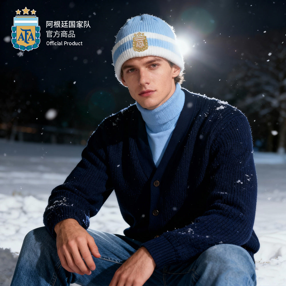 Argentina AFA 3-Star Knit Beanie
