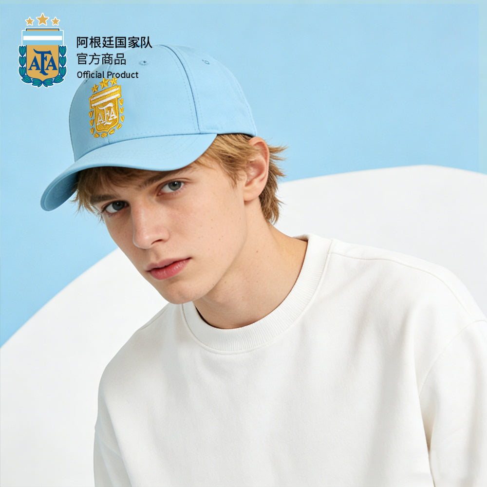 Argentina AFA 3-Star Embroidered Cap