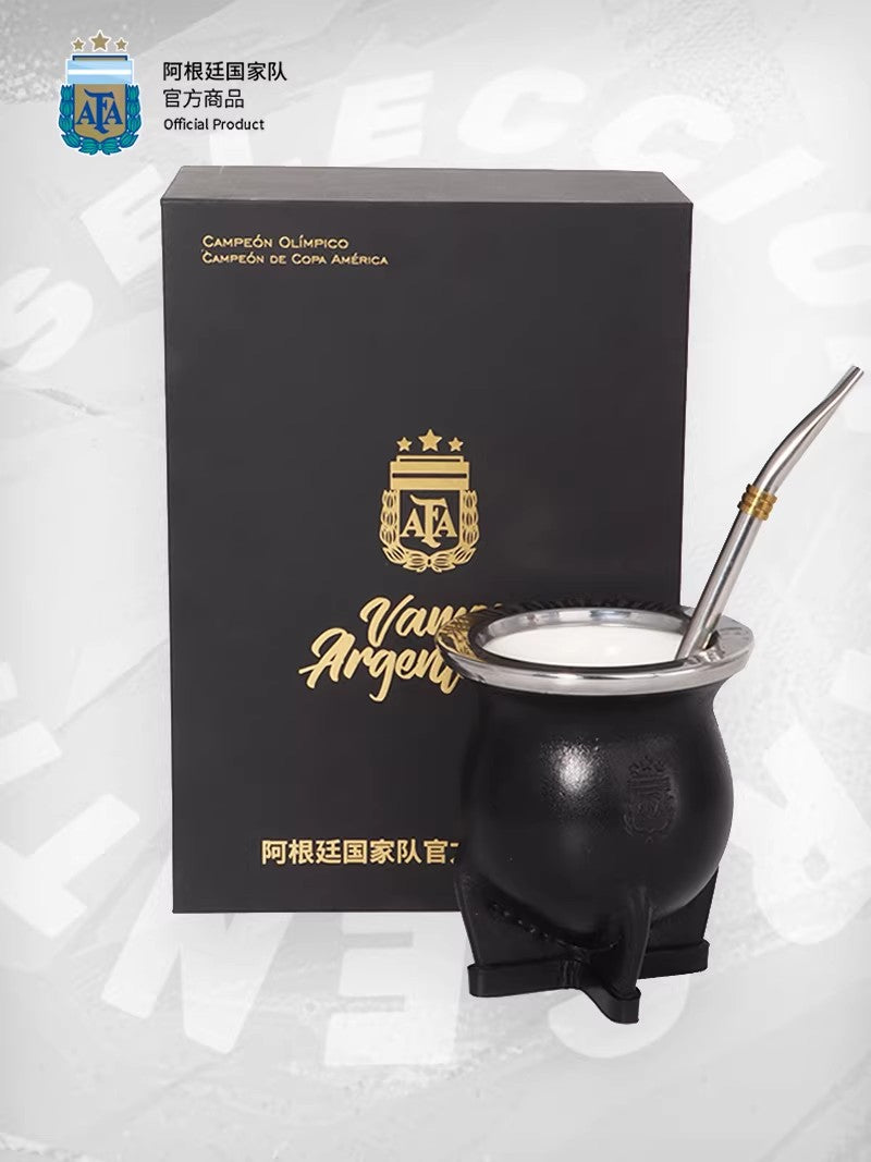 Argentina AFA Mate Cup with Bombilla
