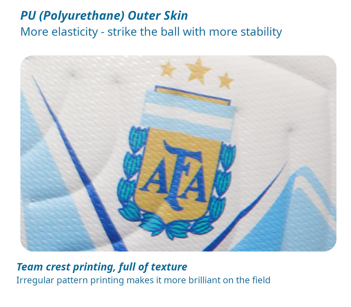 Argentina AFA Crest Soccer Ball - Size 5