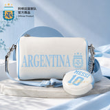 Argentina AFA Messi 10 Mini Barrel Bag
