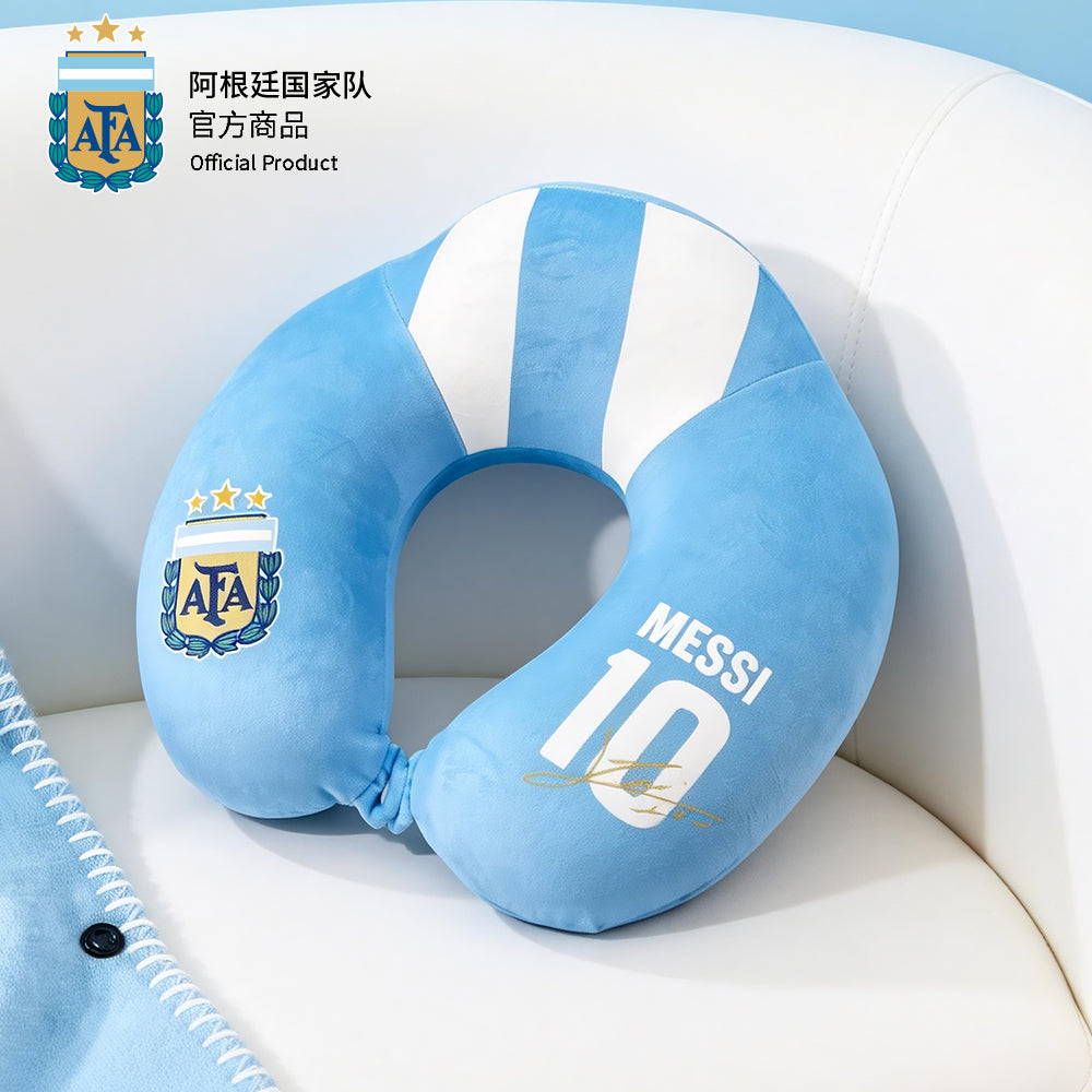 Argentina AFA Messi #10 Neck Pillow S3