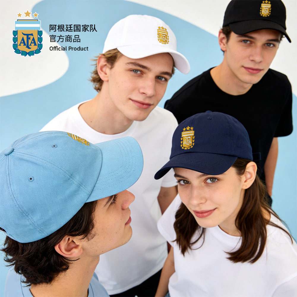 Argentina AFA 3-Star Embroidered Cap
