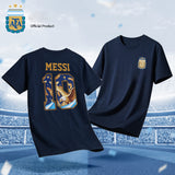 Argentina AFA Messi #10 Gold Edition Tee