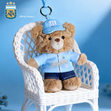 Argentina AFA Messi #10 Plush Teddy Bear Keychain
