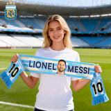 Argentina AFA Messi #10 Fan Scarf