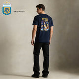 Argentina AFA Messi #10 Gold Edition Tee