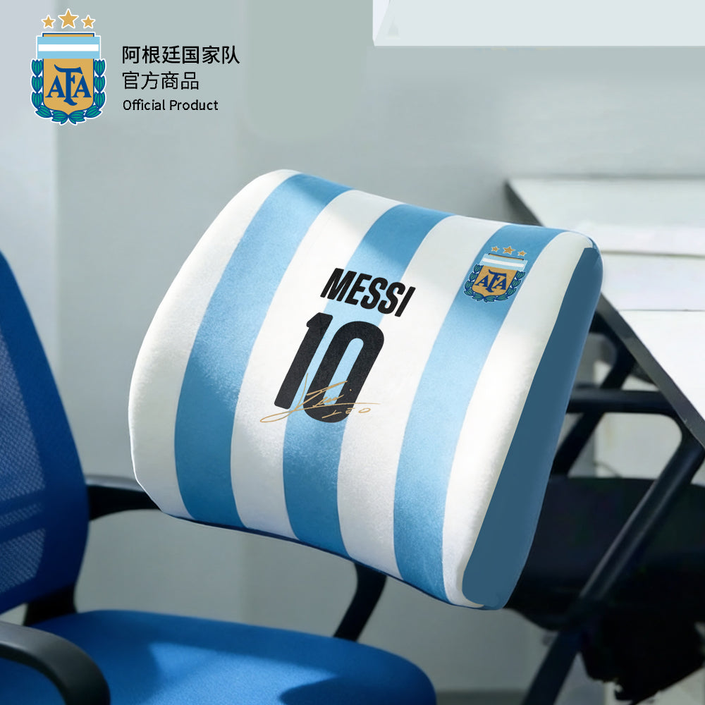 Argentina AFA Messi #10 Lumbar Cushion