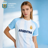 Argentina AFA Messi #10 Home Stripe Tee