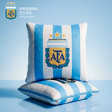 Argentina AFA Messi #10 Jersey Pillow Blanket 2-in-1