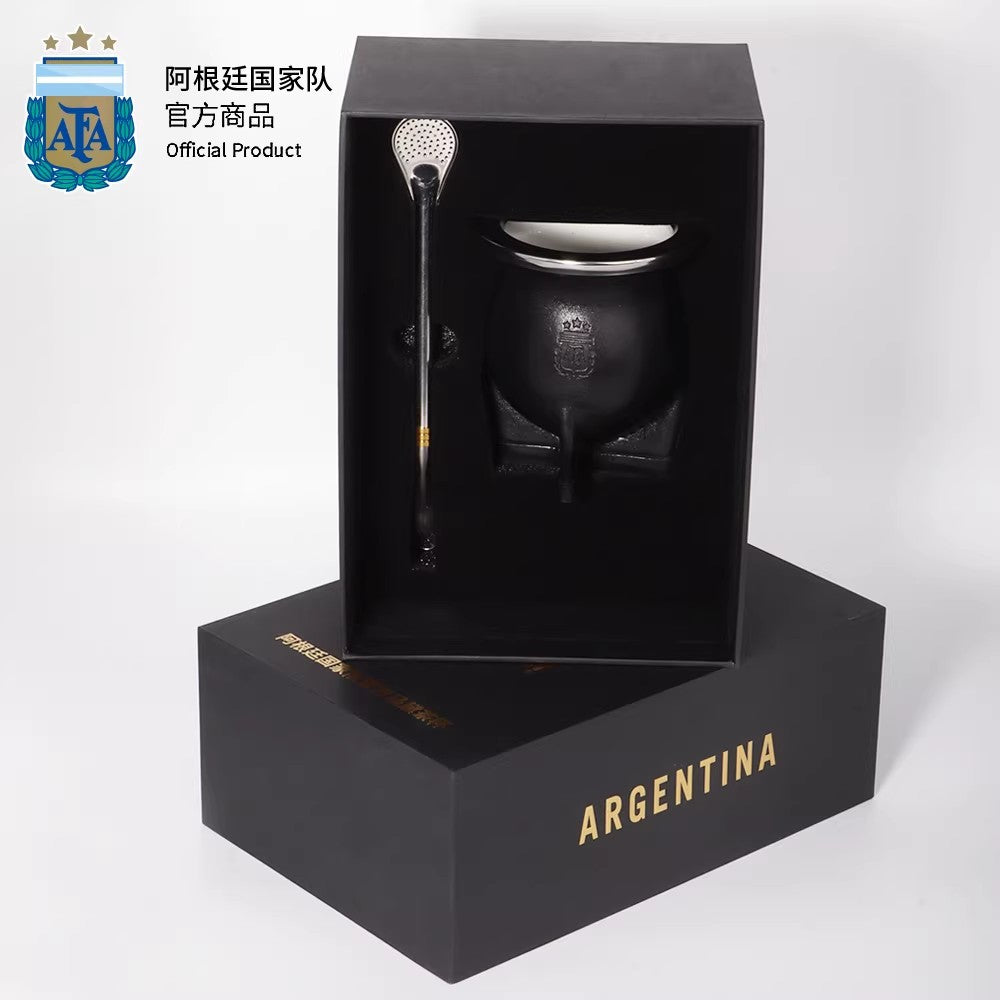 Argentina AFA Mate Cup with Bombilla
