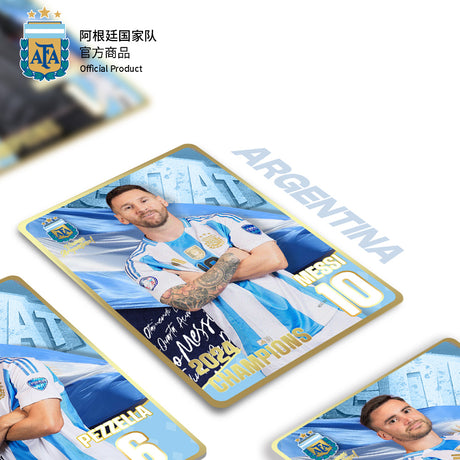 Argentina AFA 2024 Champions Player Card Set