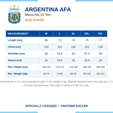 Argentina AFA Messi No.10 Tee