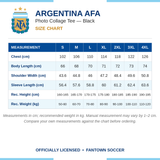 Argentina AFA Photo Collage Tee — Black