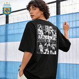 Argentina AFA Photo Collage Tee — Black