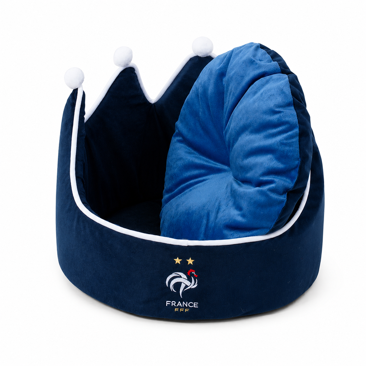 France FFF Pet Crown Round Bed