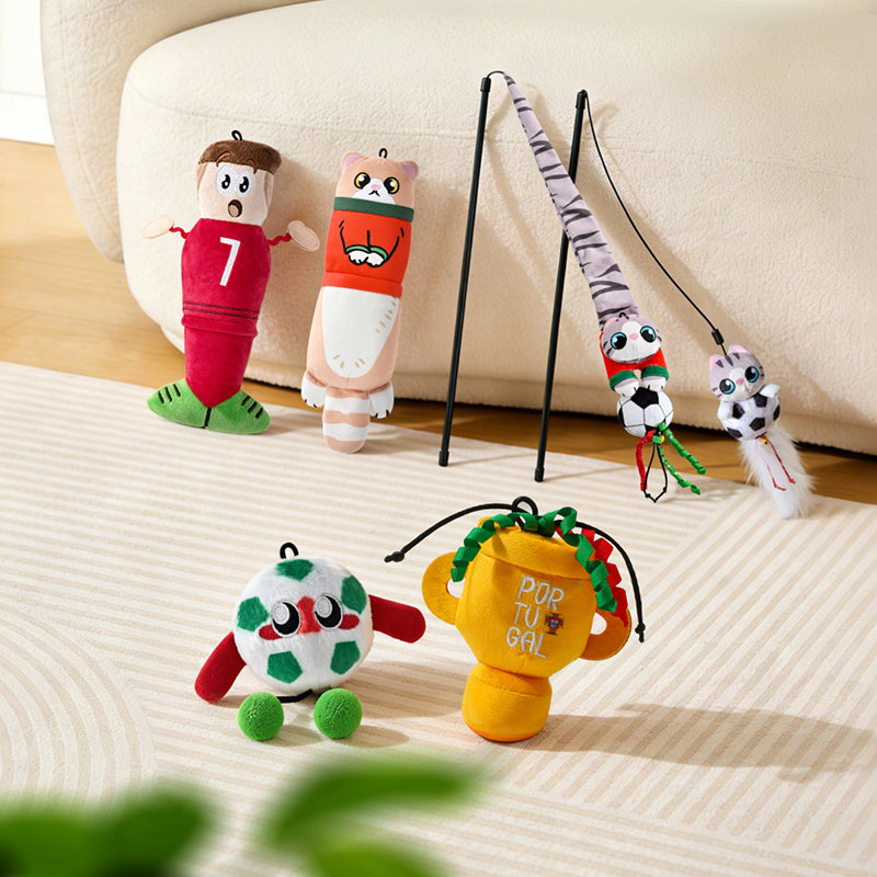 Portugal FPF Pet Cat Kicker Toy - Mascot