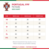 Portugal FPF Pet Hoodie