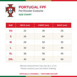 Portugal FPF Pet Rooster Costume