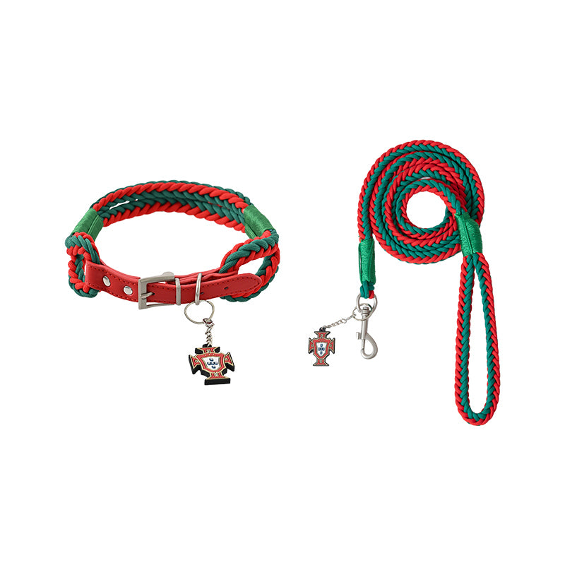Portugal FPF Pet Woven Leash