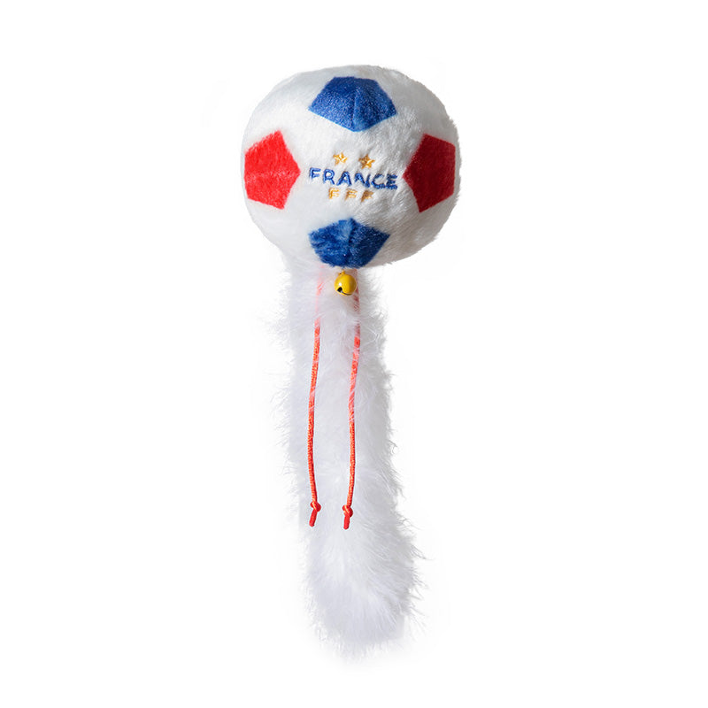 France FFF Pet Cat Soccer Ball Toy
