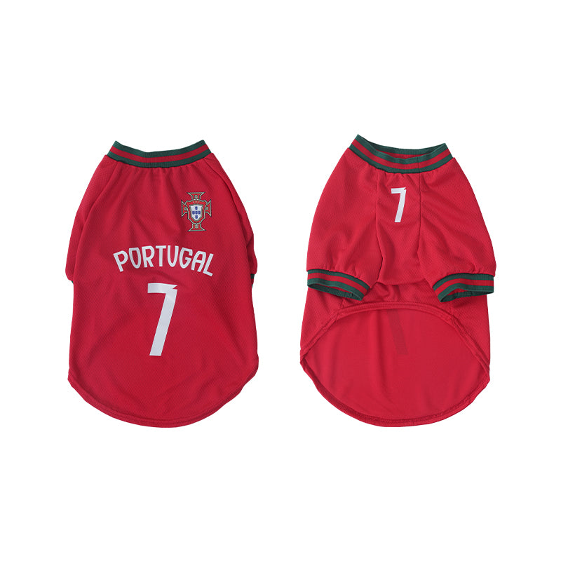 Portugal FPF Pet No.7 Home Jersey - Red