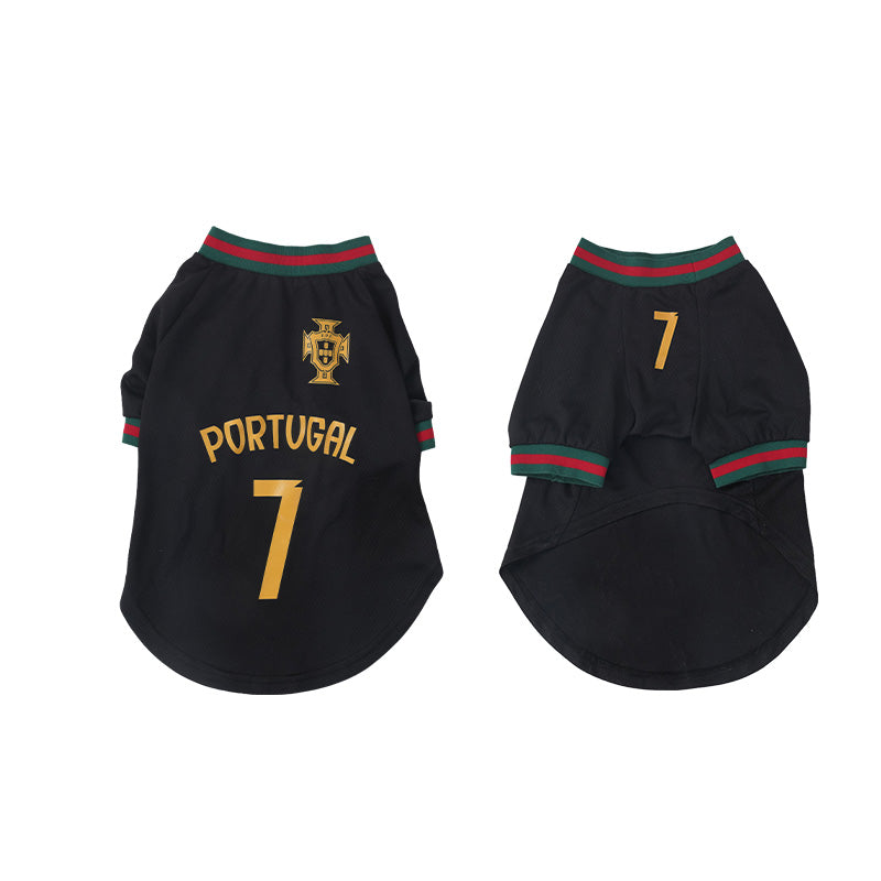 Portugal FPF Pet No.7 Special Edition Jersey - Black